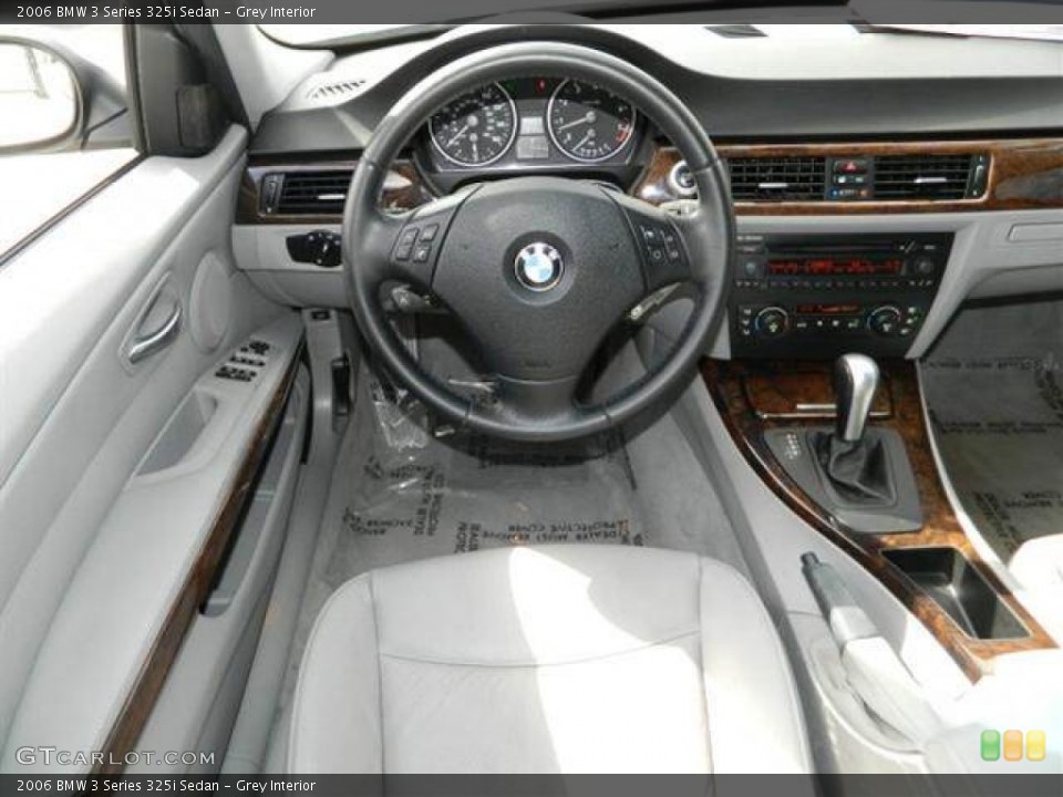 Grey Interior Dashboard for the 2006 BMW 3 Series 325i Sedan #76762268