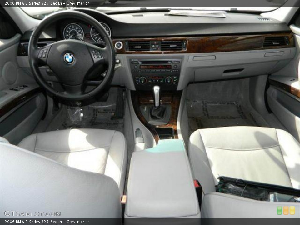 Grey Interior Dashboard for the 2006 BMW 3 Series 325i Sedan #76762271