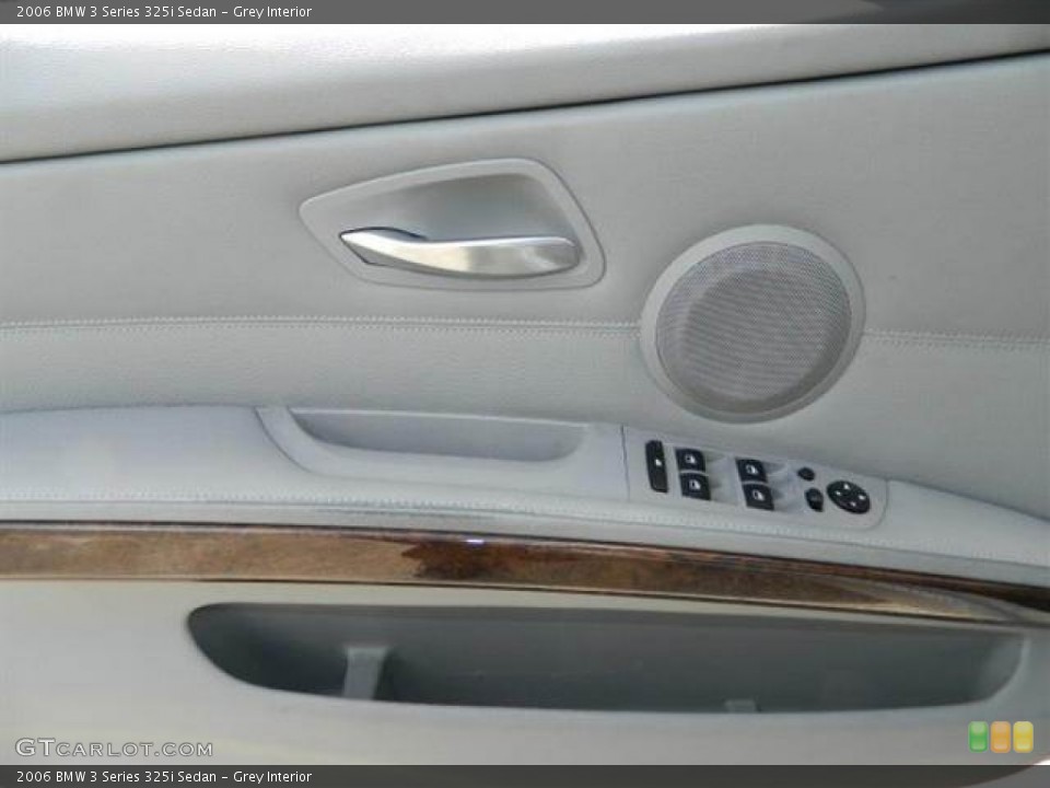 Grey Interior Door Panel for the 2006 BMW 3 Series 325i Sedan #76762355