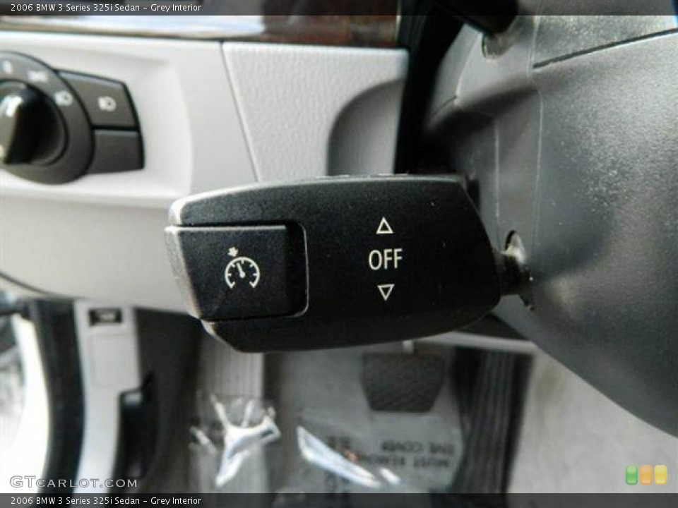 Grey Interior Controls for the 2006 BMW 3 Series 325i Sedan #76762475