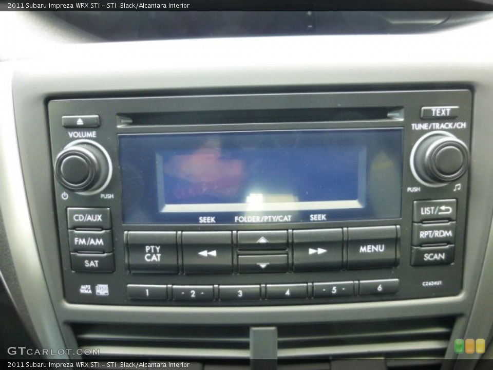 STI  Black/Alcantara Interior Audio System for the 2011 Subaru Impreza WRX STi #76763345