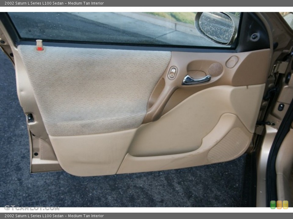 Medium Tan Interior Door Panel for the 2002 Saturn L Series L100 Sedan #76763543