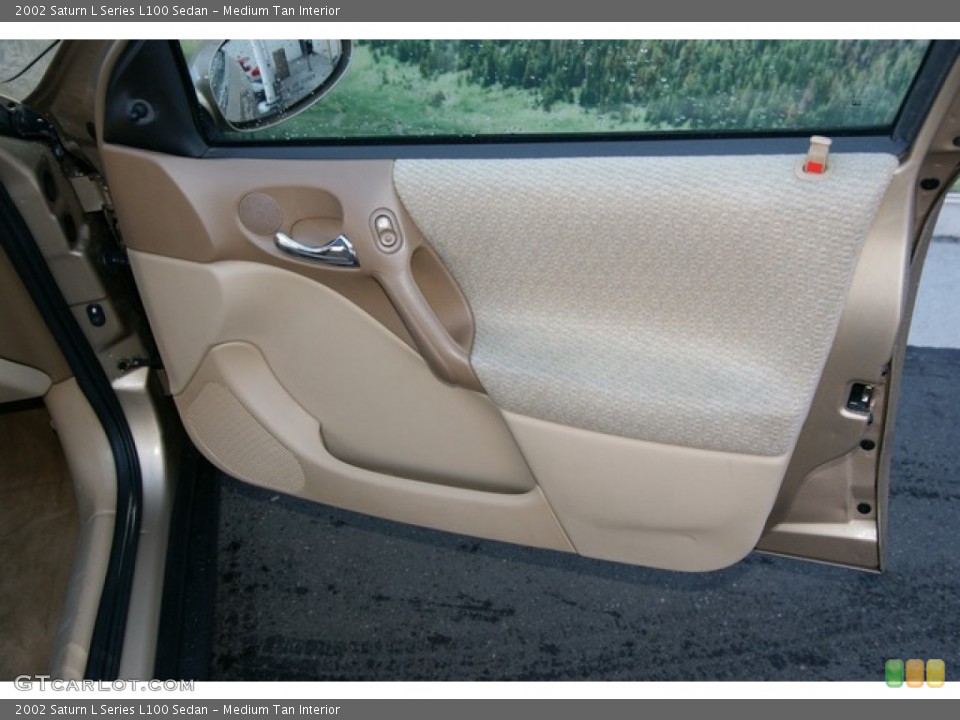 Medium Tan Interior Door Panel for the 2002 Saturn L Series L100 Sedan #76763562