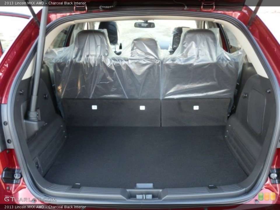 Charcoal Black Interior Trunk for the 2013 Lincoln MKX AWD #76764743