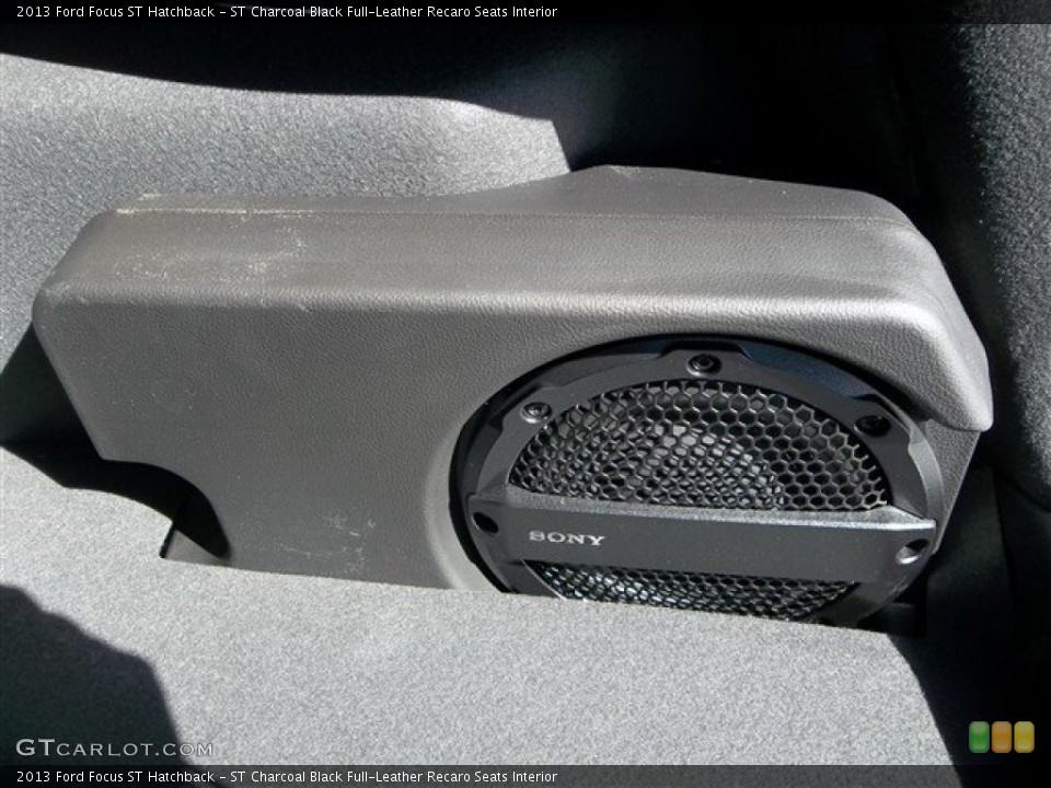 ST Charcoal Black Full-Leather Recaro Seats Interior Audio System for the 2013 Ford Focus ST Hatchback #76767380