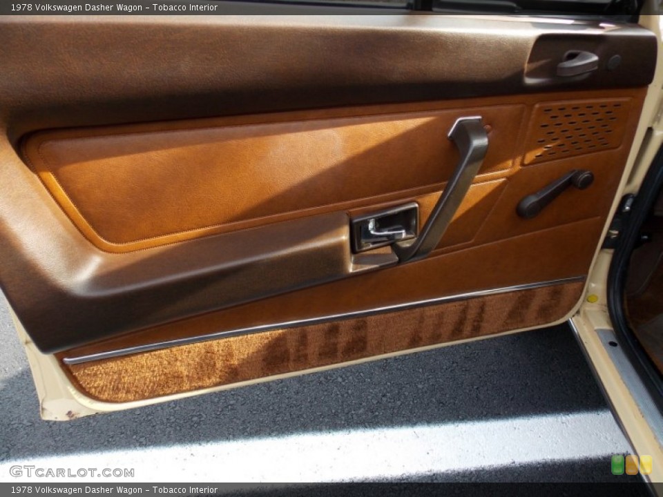Tobacco Interior Door Panel for the 1978 Volkswagen Dasher Wagon #76769085
