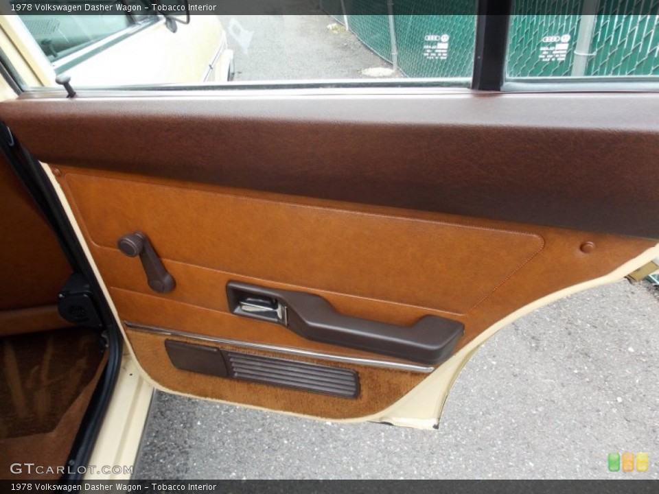 Tobacco Interior Door Panel for the 1978 Volkswagen Dasher Wagon #76769288