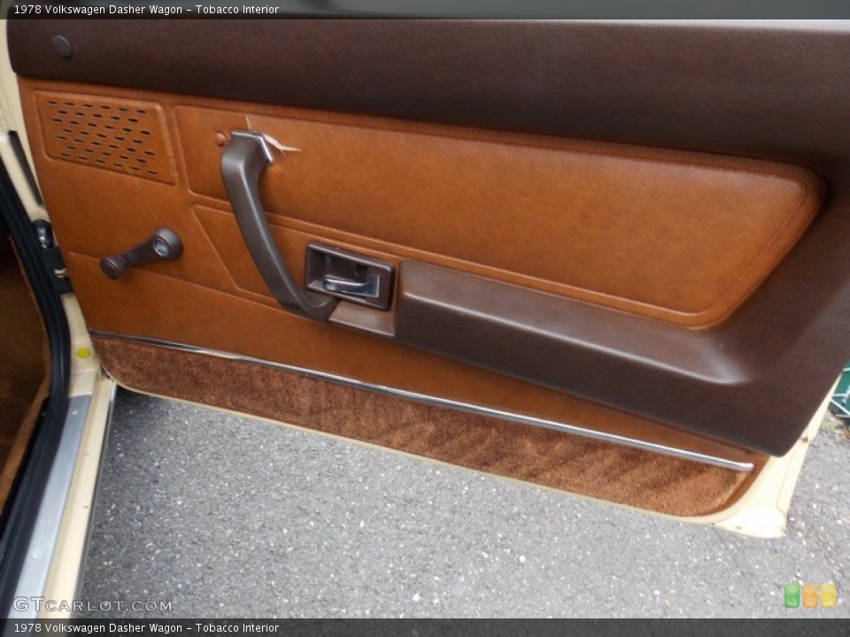 Tobacco Interior Door Panel for the 1978 Volkswagen Dasher Wagon #76769357