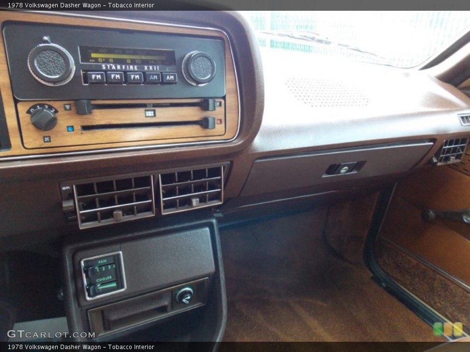 Tobacco Interior Controls for the 1978 Volkswagen Dasher Wagon #76769443