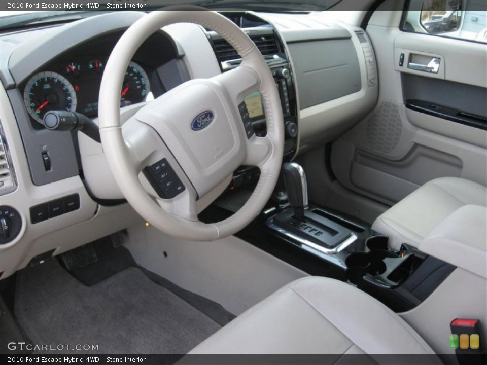 Stone Interior Photo for the 2010 Ford Escape Hybrid 4WD #76771669