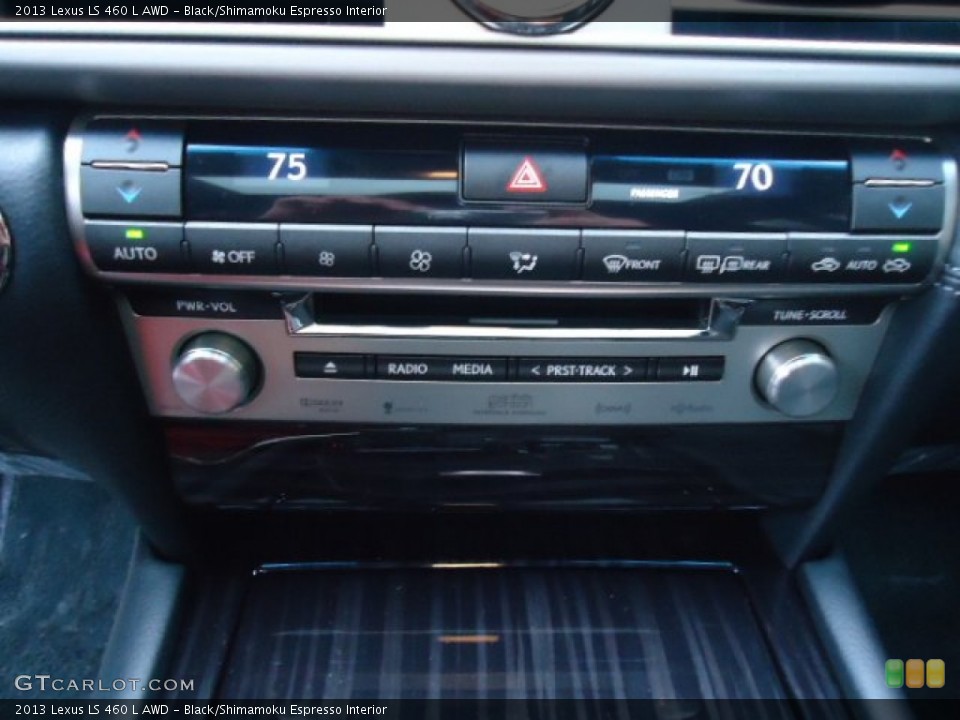 Black/Shimamoku Espresso Interior Audio System for the 2013 Lexus LS 460 L AWD #76774358