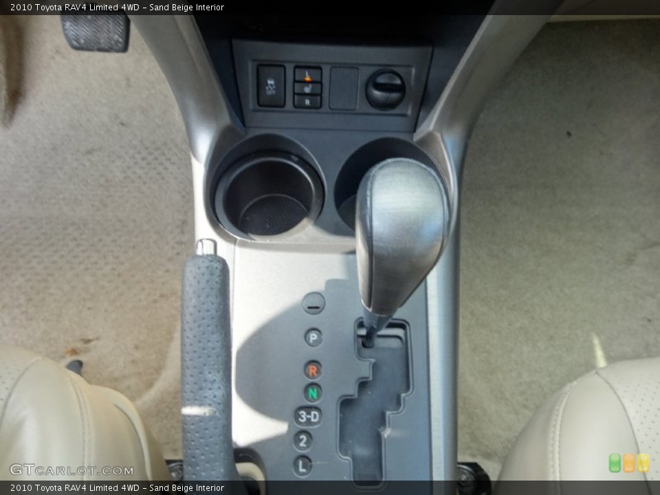Sand Beige Interior Transmission for the 2010 Toyota RAV4 Limited 4WD #76775155