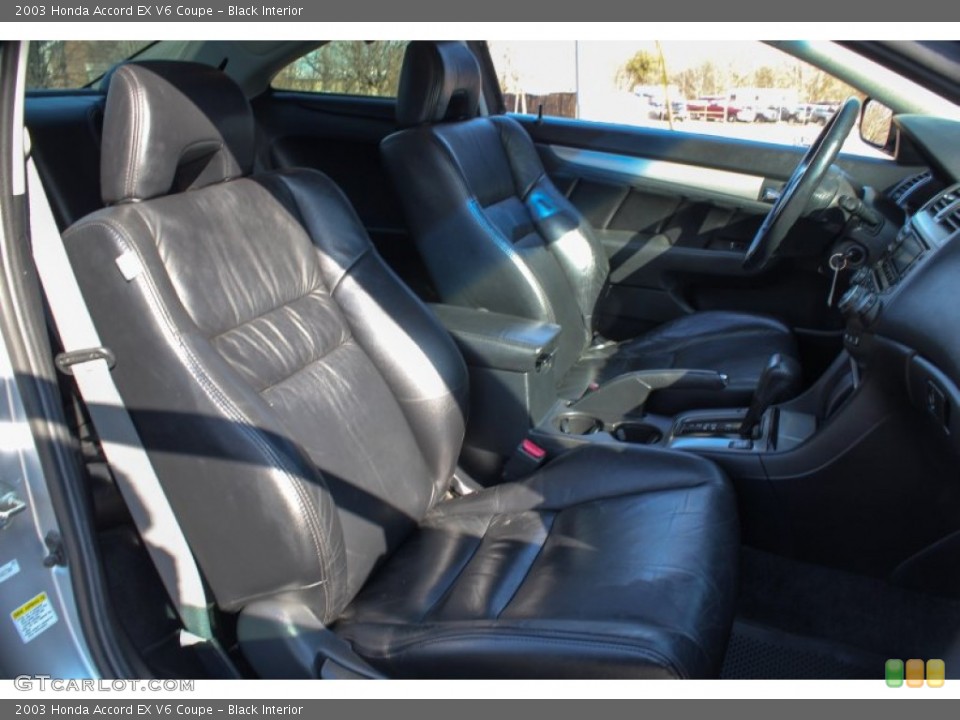 Black Interior Photo for the 2003 Honda Accord EX V6 Coupe #76775939