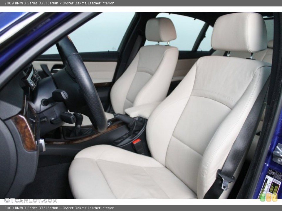 Oyster Dakota Leather Interior Photo for the 2009 BMW 3 Series 335i Sedan #76776266