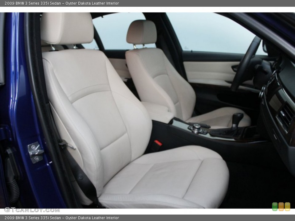 Oyster Dakota Leather Interior Photo for the 2009 BMW 3 Series 335i Sedan #76776287