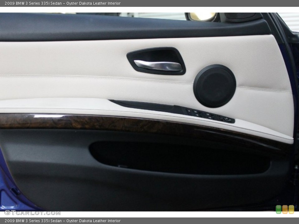 Oyster Dakota Leather Interior Door Panel for the 2009 BMW 3 Series 335i Sedan #76776493
