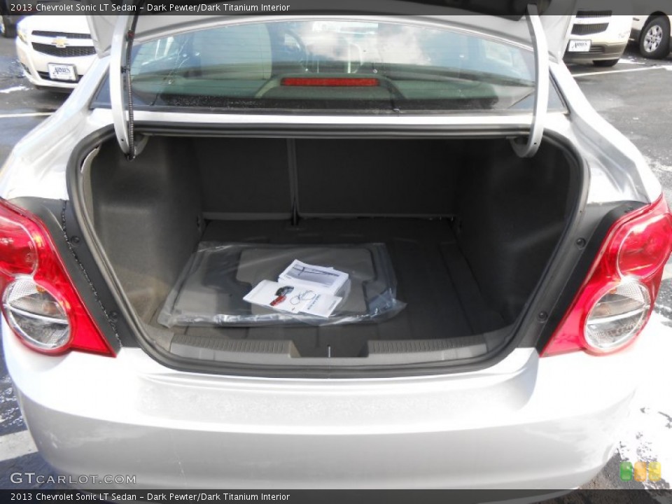 Dark Pewter/Dark Titanium Interior Trunk for the 2013 Chevrolet Sonic LT Sedan #76778404