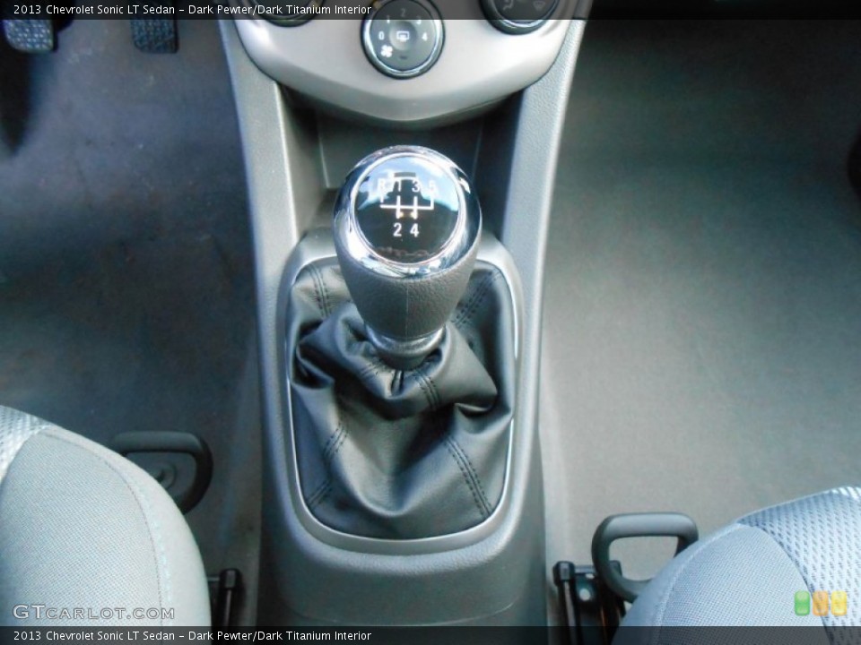 Dark Pewter/Dark Titanium Interior Transmission for the 2013 Chevrolet Sonic LT Sedan #76778492