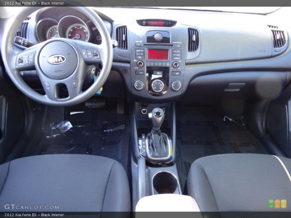Black Interior Dashboard for the 2012 Kia Forte EX #76779355