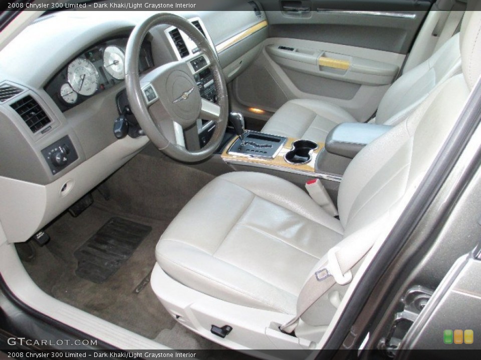 Dark Khaki/Light Graystone Interior Prime Interior for the 2008 Chrysler 300 Limited #76779494