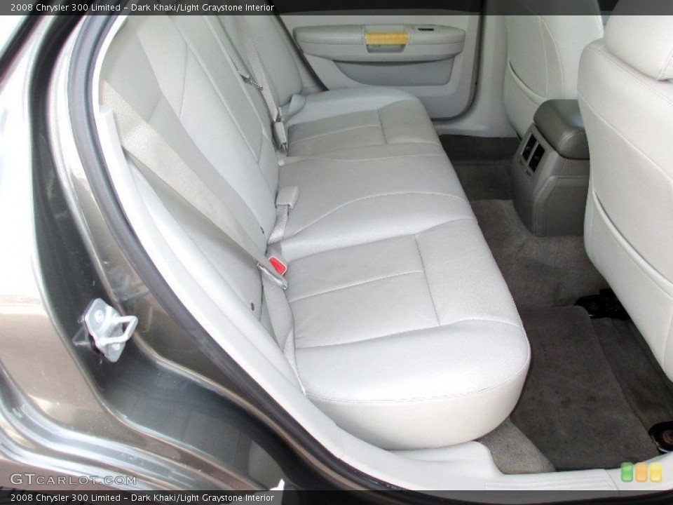 Dark Khaki/Light Graystone Interior Rear Seat for the 2008 Chrysler 300 Limited #76779554