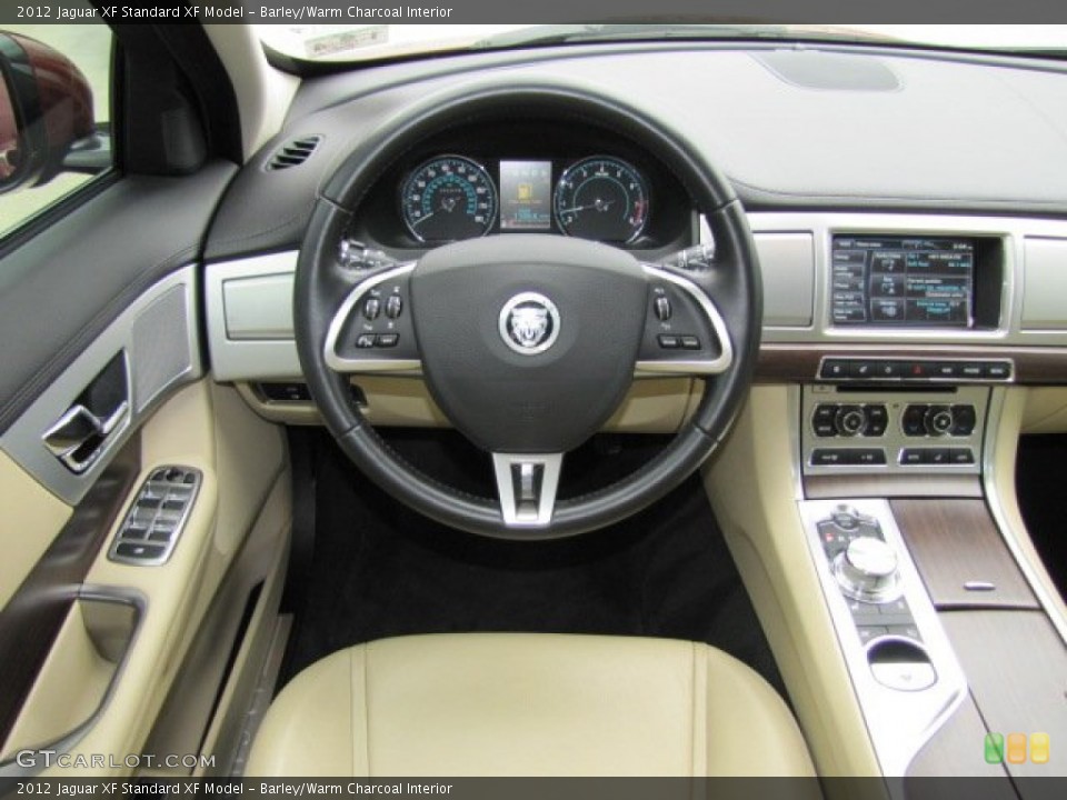 Barley/Warm Charcoal Interior Dashboard for the 2012 Jaguar XF  #76779586