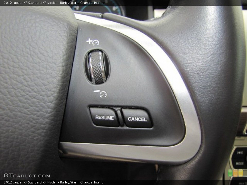 Barley/Warm Charcoal Interior Controls for the 2012 Jaguar XF  #76779650