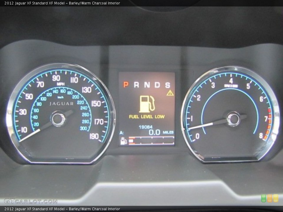 Barley/Warm Charcoal Interior Gauges for the 2012 Jaguar XF  #76779659