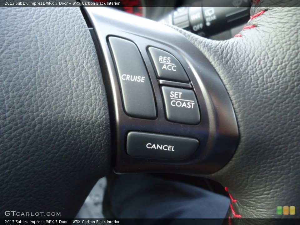 WRX Carbon Black Interior Controls for the 2013 Subaru Impreza WRX 5 Door #76780303