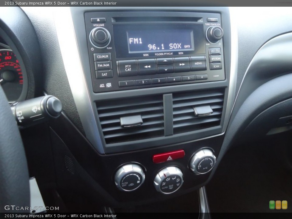 WRX Carbon Black Interior Controls for the 2013 Subaru Impreza WRX 5 Door #76780355