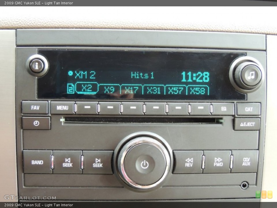 Light Tan Interior Audio System for the 2009 GMC Yukon SLE #76780565