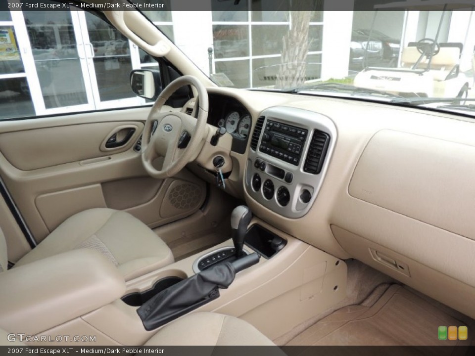 Medium/Dark Pebble Interior Dashboard for the 2007 Ford Escape XLT #76780841