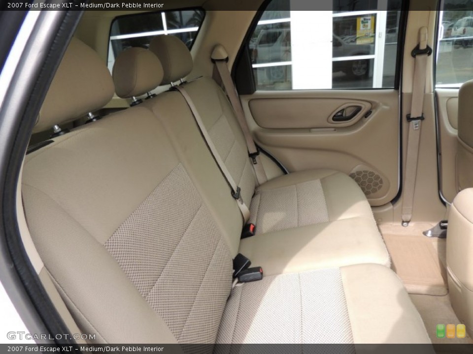 Medium/Dark Pebble Interior Rear Seat for the 2007 Ford Escape XLT #76780904