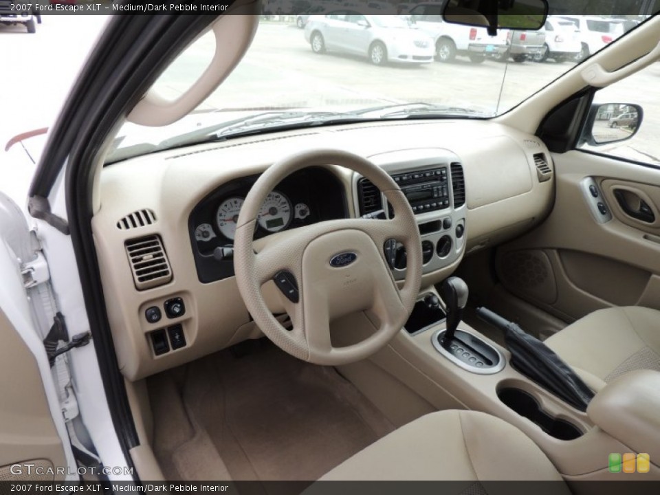 Medium/Dark Pebble Interior Prime Interior for the 2007 Ford Escape XLT #76780994