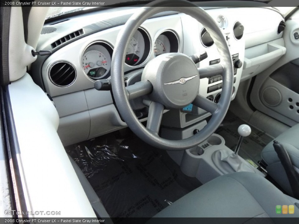 Pastel Slate Gray Interior Dashboard for the 2008 Chrysler PT Cruiser LX #76781051