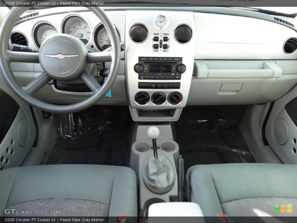 Pastel Slate Gray Interior Dashboard for the 2008 Chrysler PT Cruiser LX #76781243
