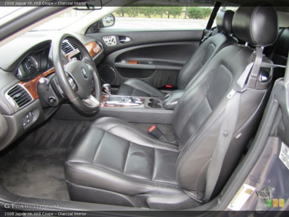 Charcoal Interior Photo for the 2008 Jaguar XK XK8 Coupe #76781543