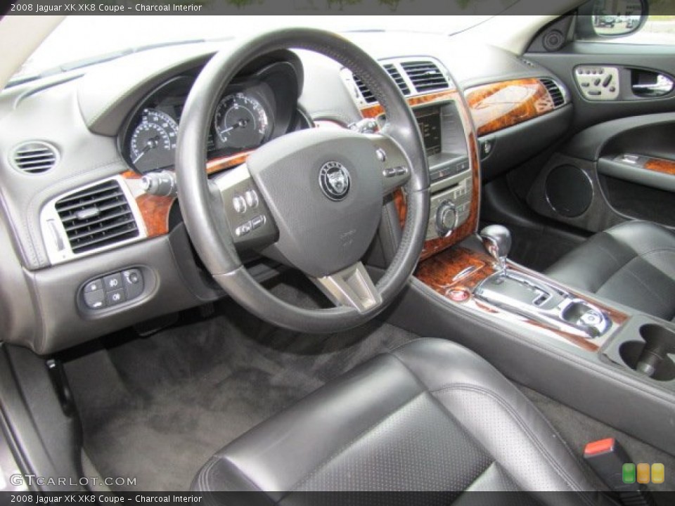Charcoal Interior Photo for the 2008 Jaguar XK XK8 Coupe #76781750