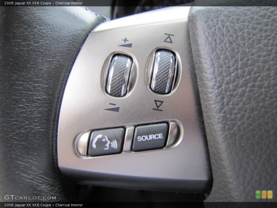 Charcoal Interior Controls for the 2008 Jaguar XK XK8 Coupe #76781804