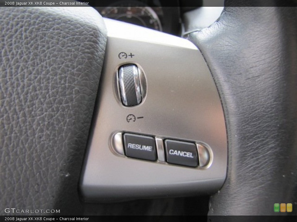 Charcoal Interior Controls for the 2008 Jaguar XK XK8 Coupe #76781822