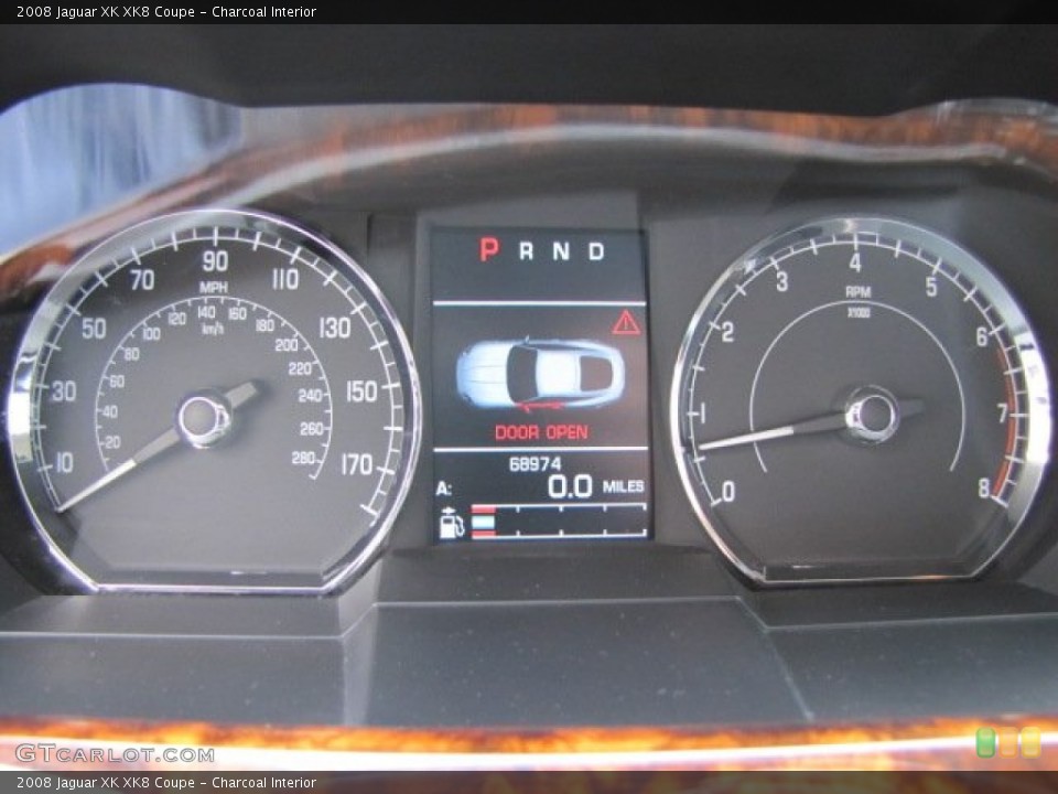 Charcoal Interior Gauges for the 2008 Jaguar XK XK8 Coupe #76781844