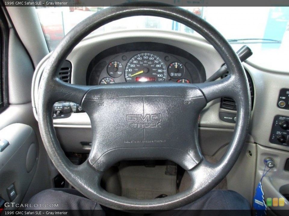 Gray Interior Steering Wheel for the 1996 GMC Safari SLE #76781888