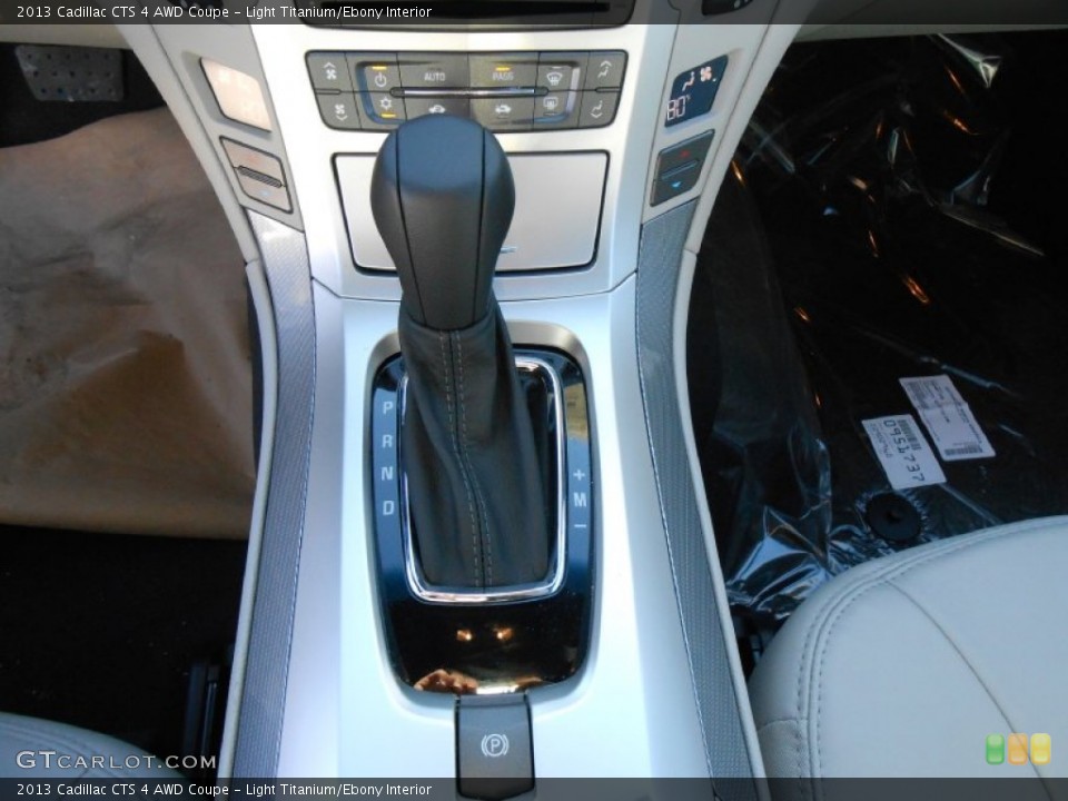 Light Titanium/Ebony Interior Transmission for the 2013 Cadillac CTS 4 AWD Coupe #76782061