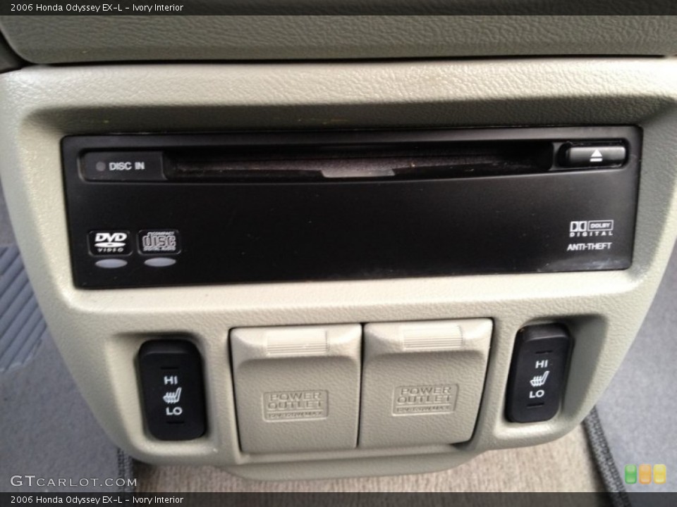 Ivory Interior Controls for the 2006 Honda Odyssey EX-L #76782089