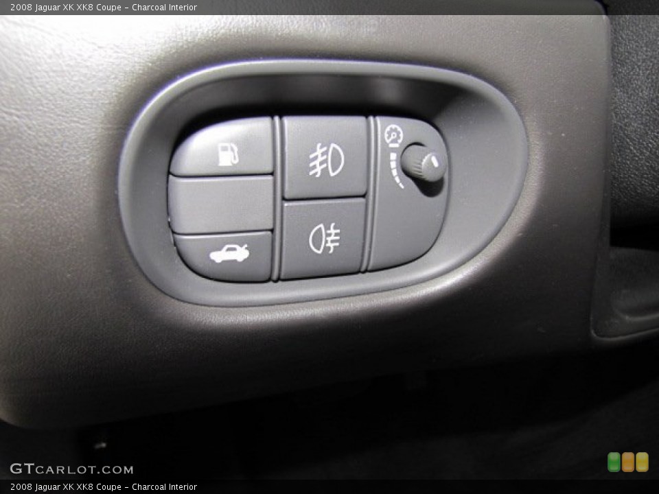 Charcoal Interior Controls for the 2008 Jaguar XK XK8 Coupe #76782116