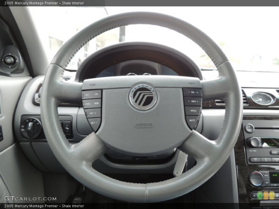 Shale Interior Steering Wheel for the 2005 Mercury Montego Premier #76782157