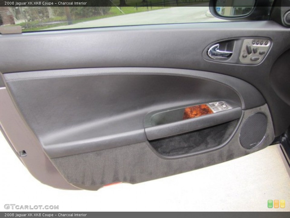 Charcoal Interior Door Panel for the 2008 Jaguar XK XK8 Coupe #76782194