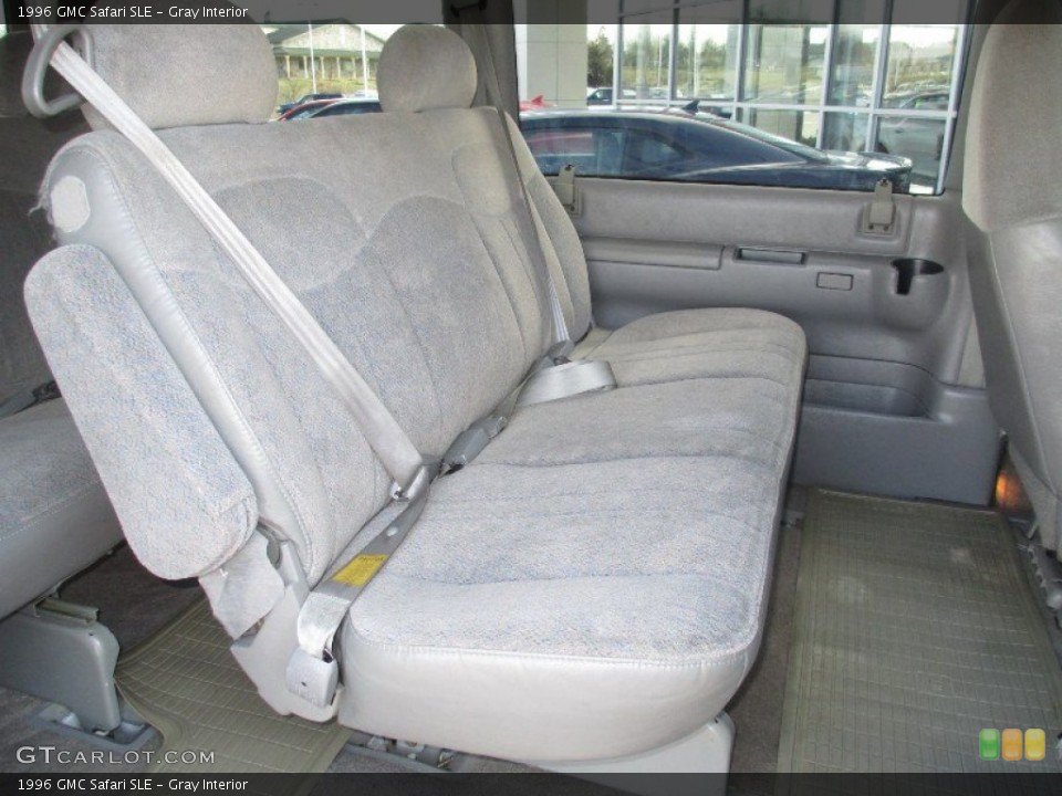 Gray Interior Rear Seat for the 1996 GMC Safari SLE #76782218