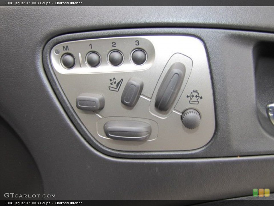 Charcoal Interior Controls for the 2008 Jaguar XK XK8 Coupe #76782254