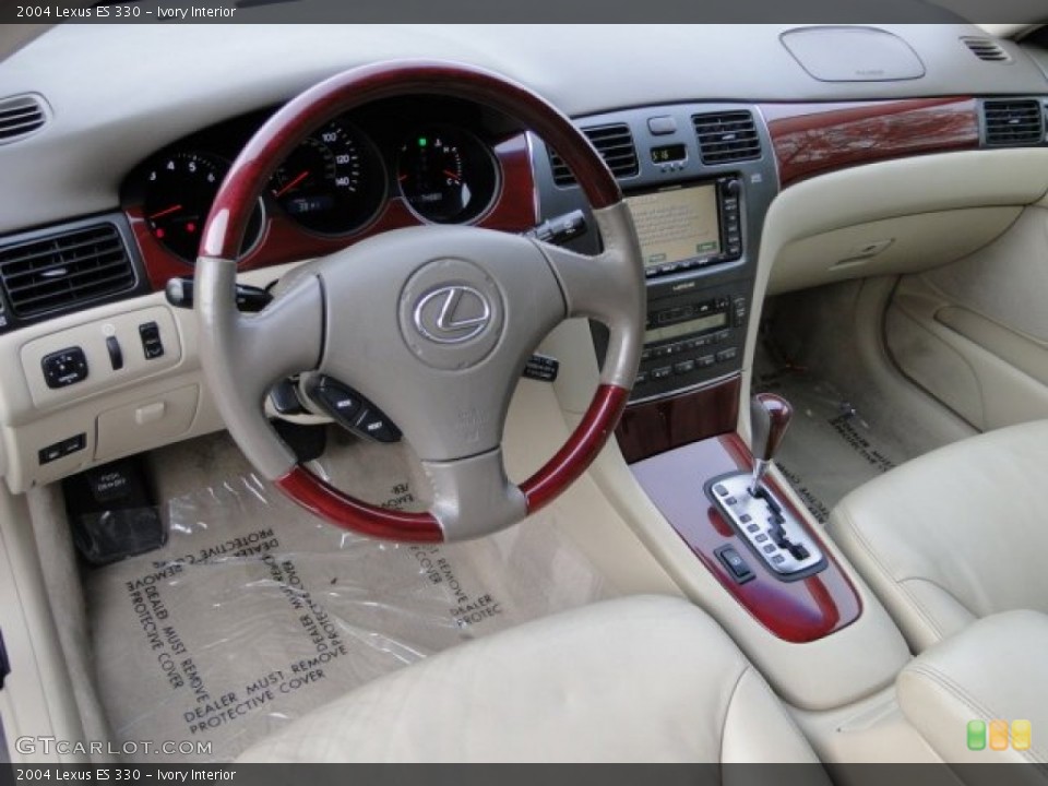 Ivory 2004 Lexus ES Interiors
